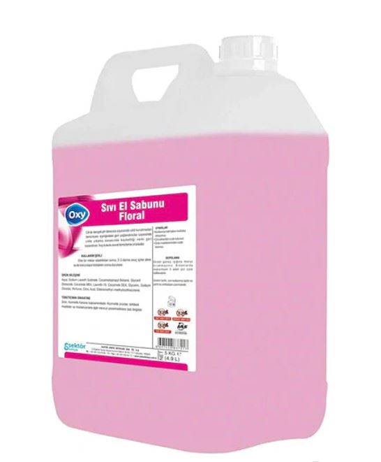 Oxy Sıvı El Sabunu Pembe 5 Lt