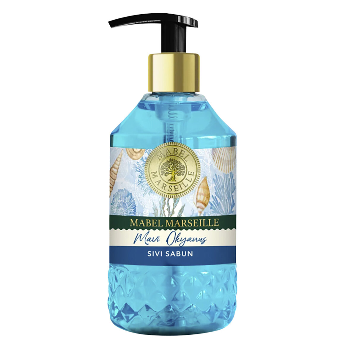 Mabel Marseılle Mavi Okyanus Sıvı El Sabunu 500 Ml
