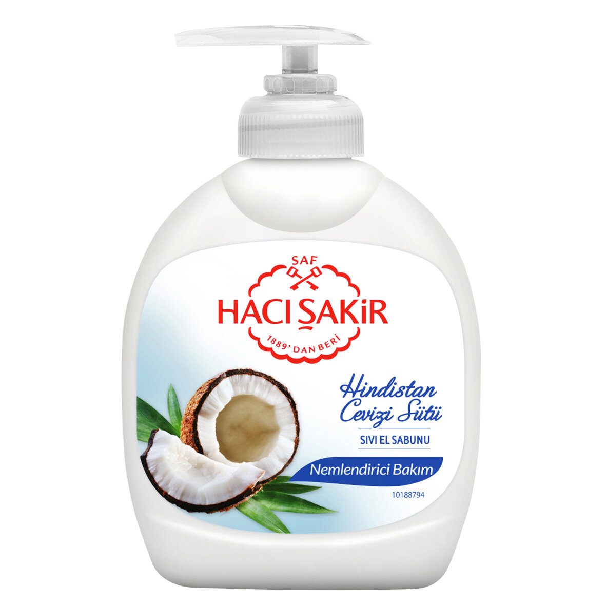 Hacı Şakir Hindistan Cevizli Sıvı Sabun 300 Ml