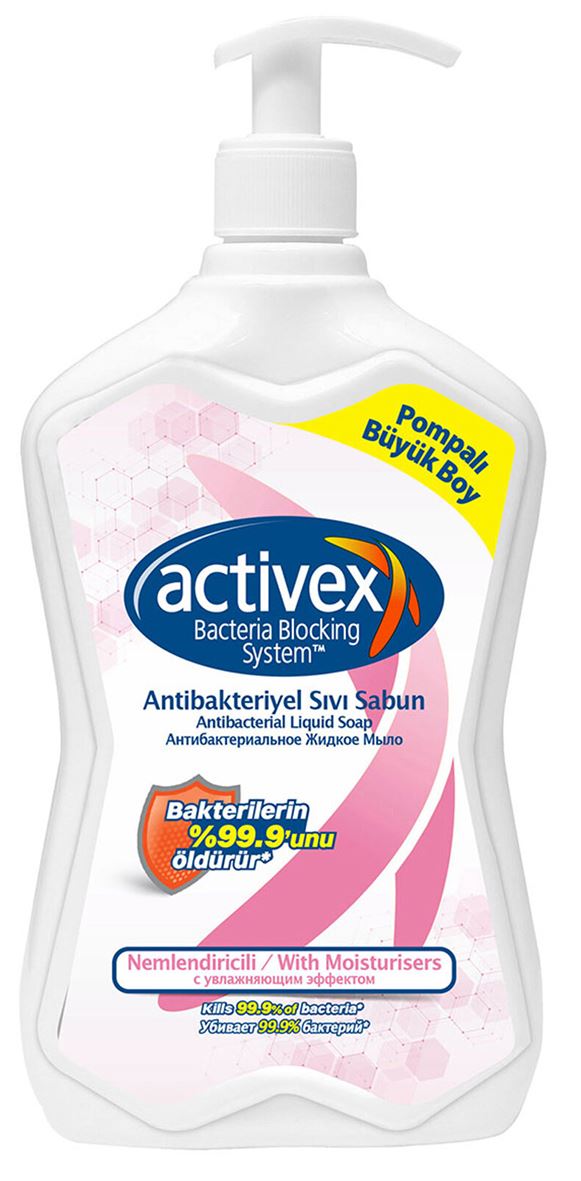 Actıvex Antibakteriyel Sıvı Sabun Nemlendiri.700Ml