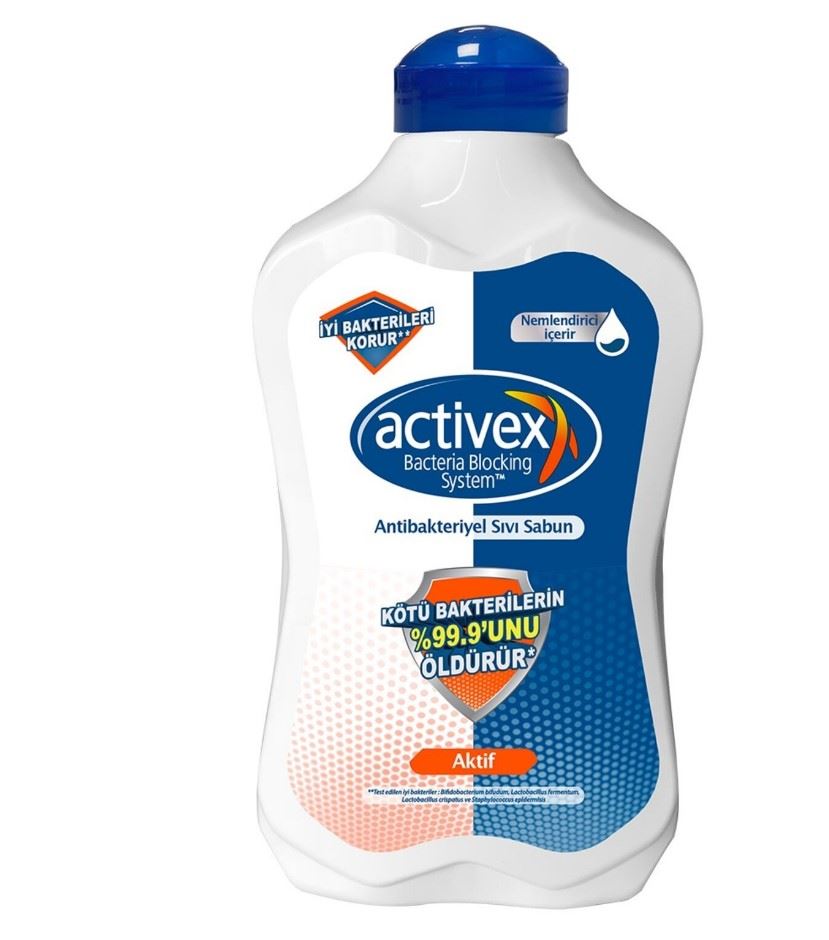Actıvex Antibakteriyel Sıvı Sabun Aktif Kor.1.5 Lt