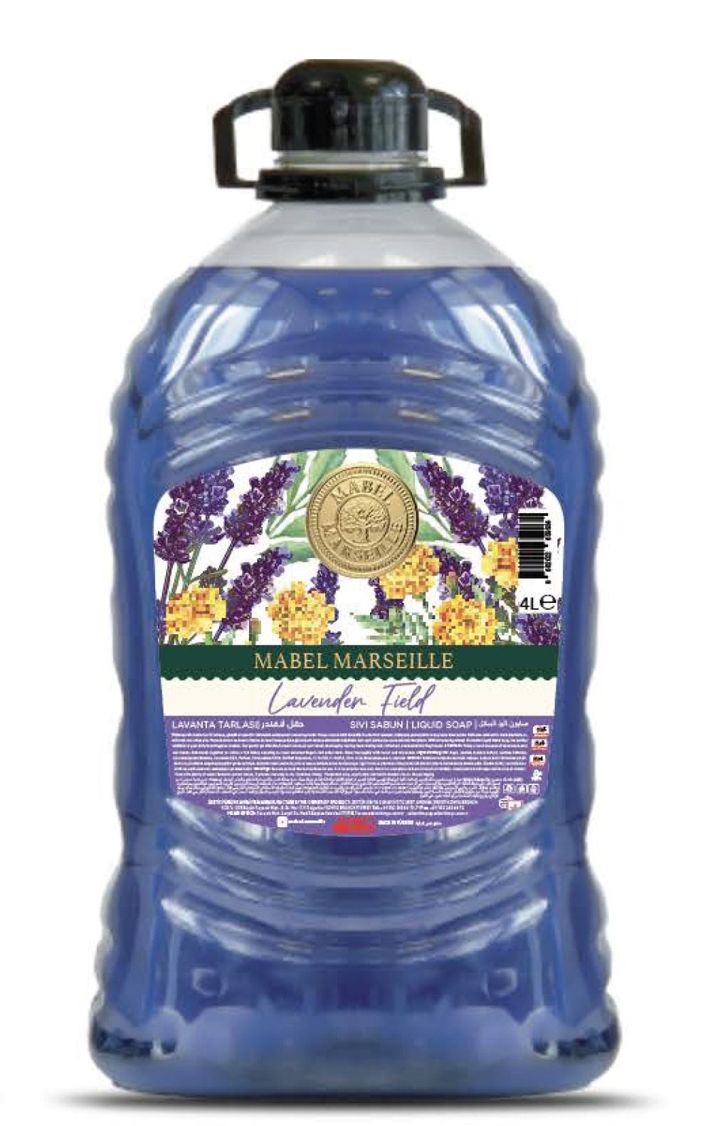 Mabel Marseılle Sıvı Sabun Lavanta Tarlası 4L