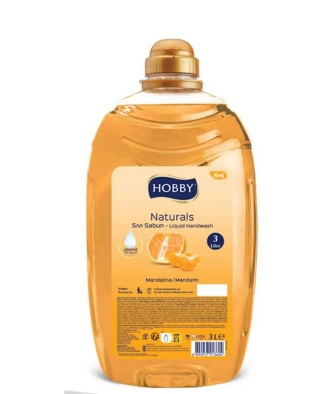 Hobby Sıvı Sabun Naturals Mandalina 1.5L
