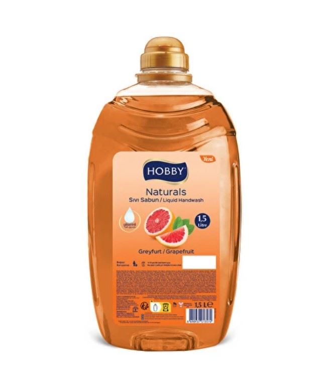 Hobby Sıvı Sabun Naturals Greyfurt 1.5 L