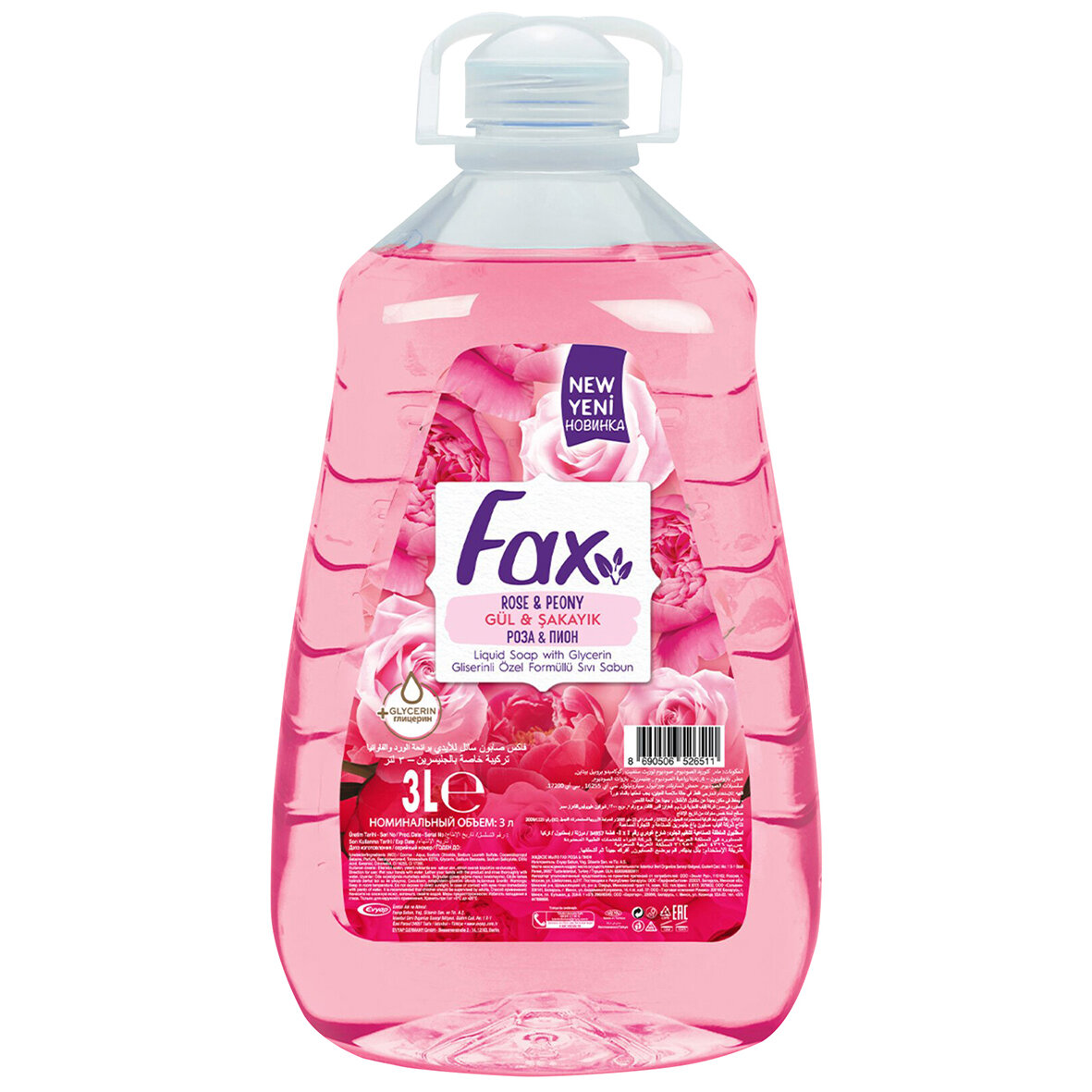 Fax Sıvı Sabun Gül 3 Lt
