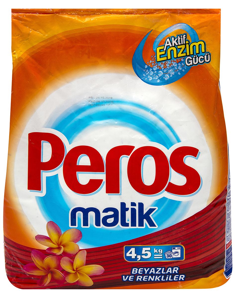 Peros Matik 4.5Kg Beyazlar Ve Renkliler