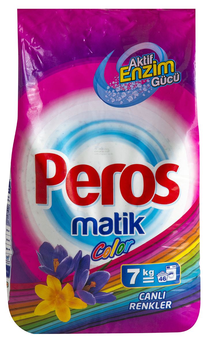 Peros Matik Color Canlı Renkler 7 Kg