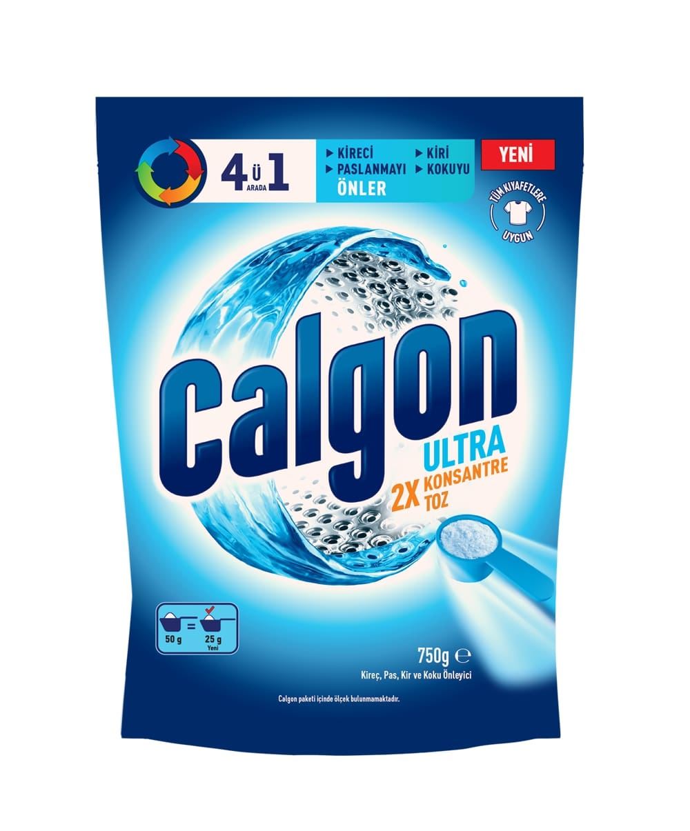 Calgon Ultra Konsa. Çam. Mak. Kireç Önleyici 750G