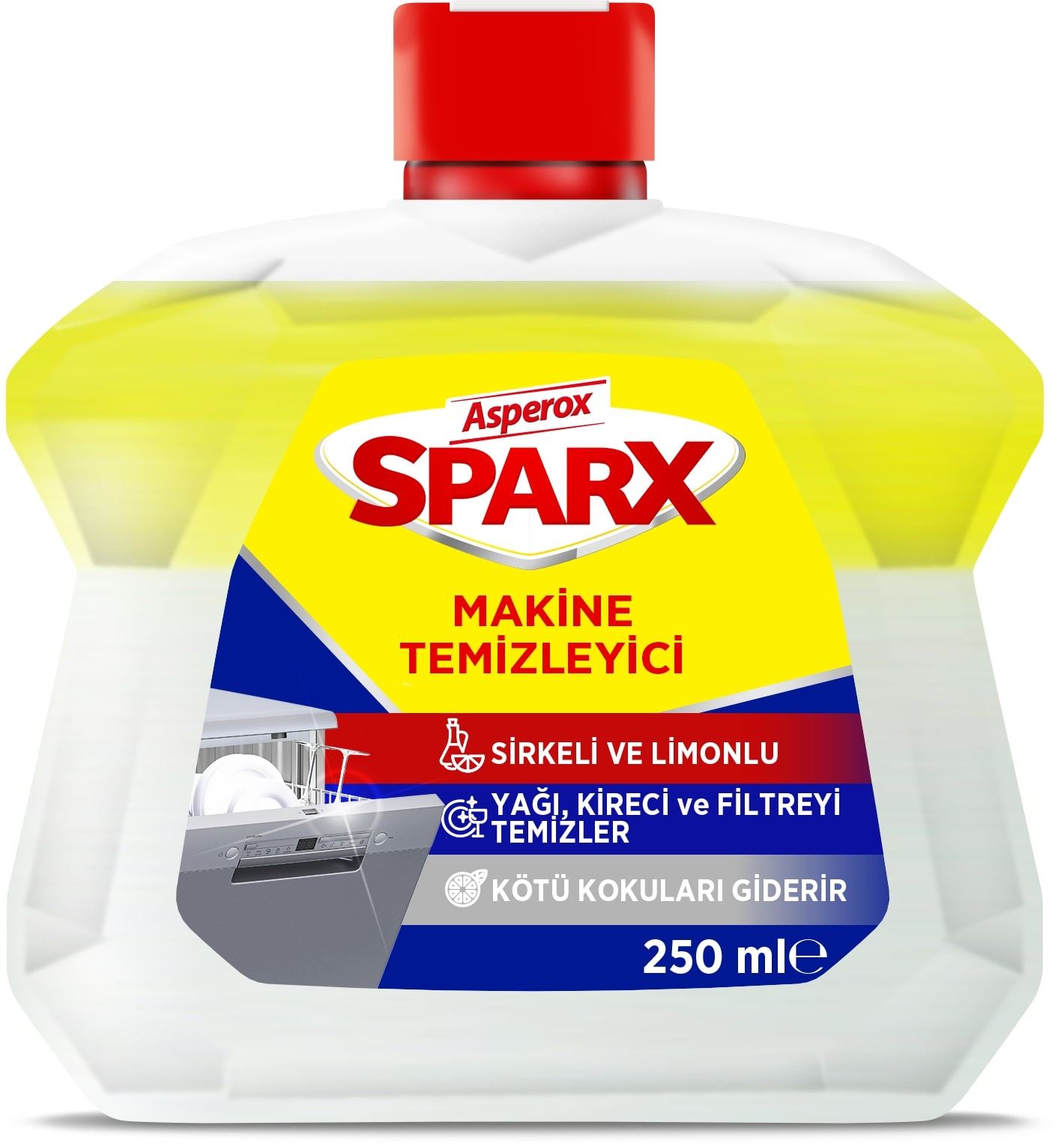 Asperox Sparx Bulaşık Makinası Temizleyici 250 Ml