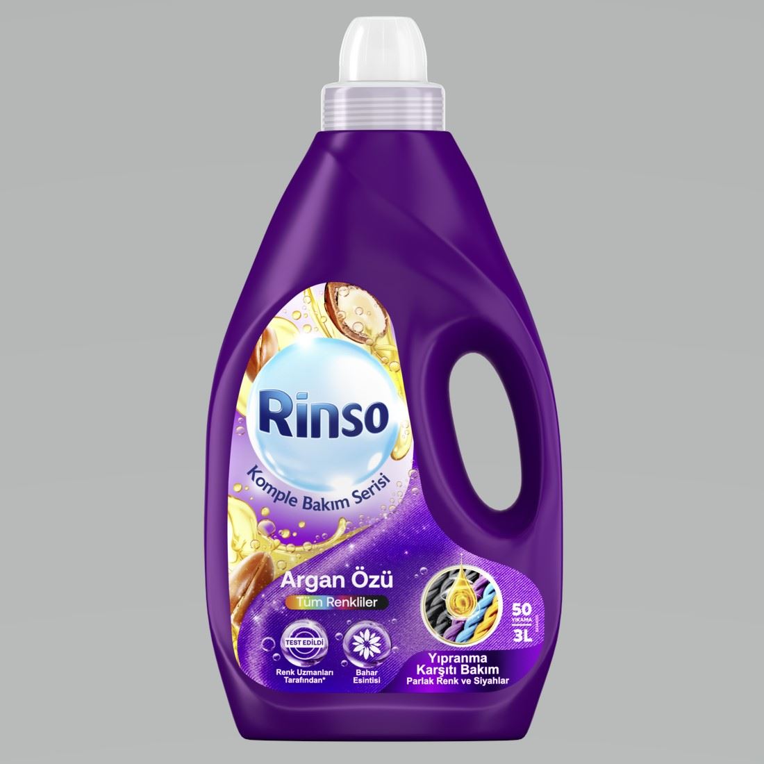 Rinso Argan Özlü Sıvı Çamaşır Deterjanı 3L