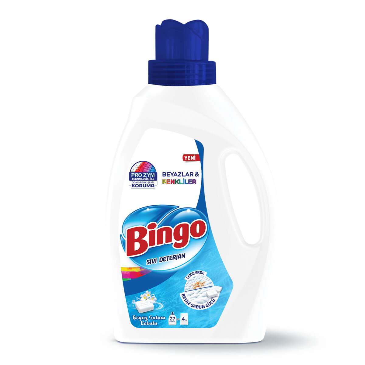 Bingo Sıvı Deterjan Beyaz Sabun 1.755 L