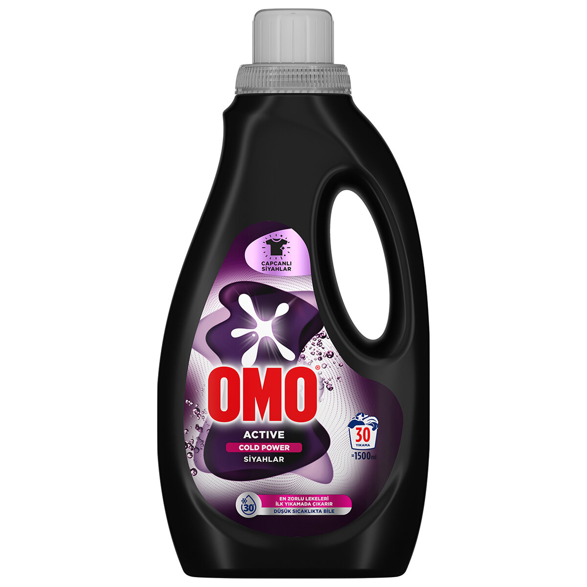 Omo Sıvı Deterjan Cold Power Siyahlar 1.5 L