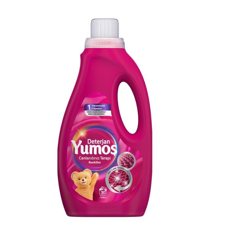 Yumoş Sıvı Deterjan Renkliler 1.5 L