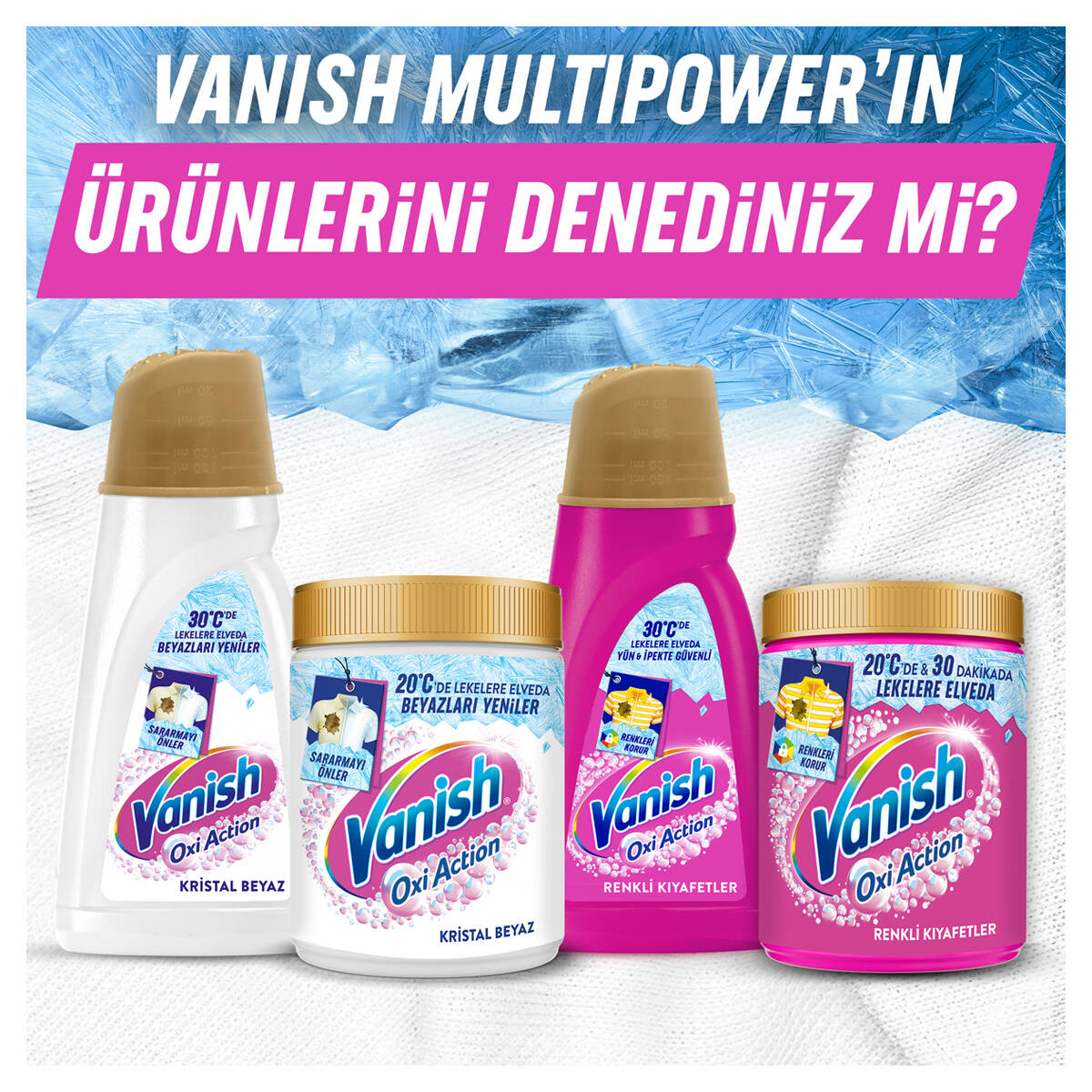 Vanısh Sıvı Gold Beyaz 2 L