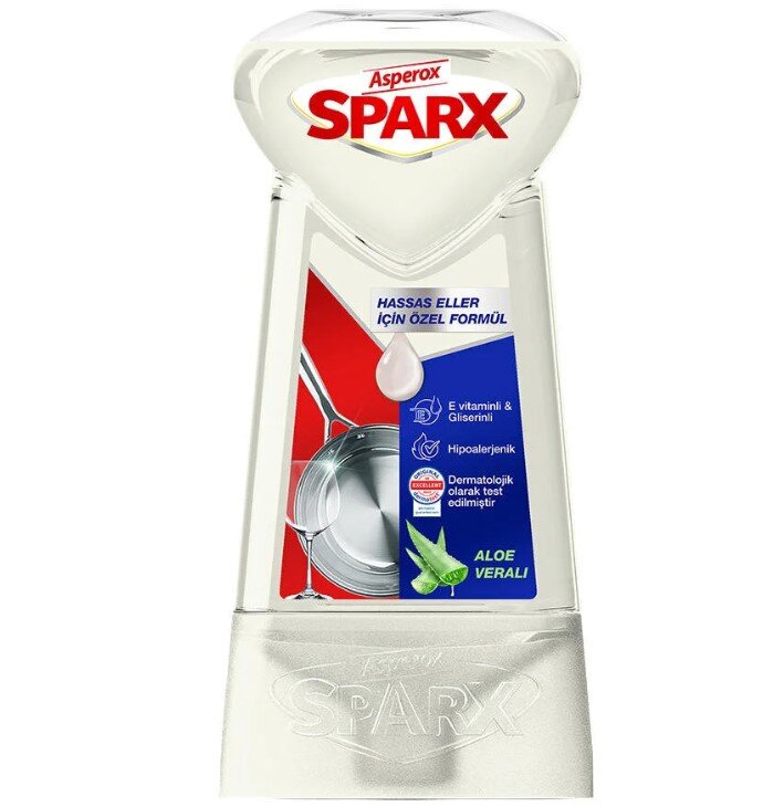 Asperox Sparx Aloe Veralı Sıvı Blş.Deterjan 650 Ml