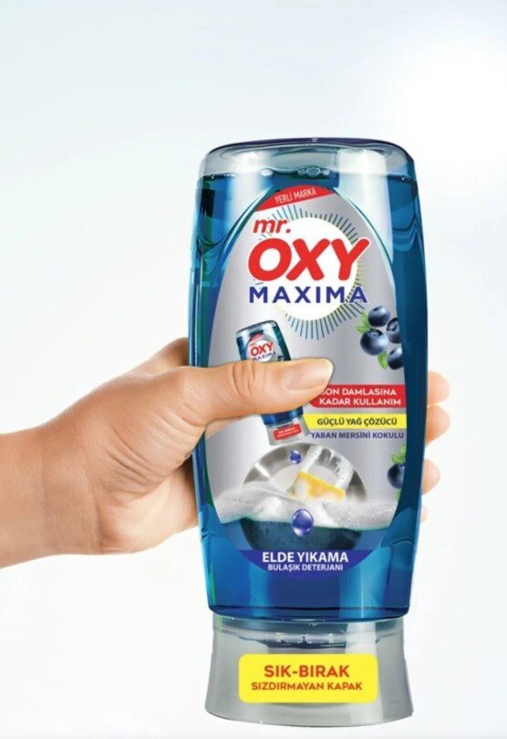 Mr.Oxy Maxıma Bulaşık Det.Yaban Mersini 3.5L+500Ml