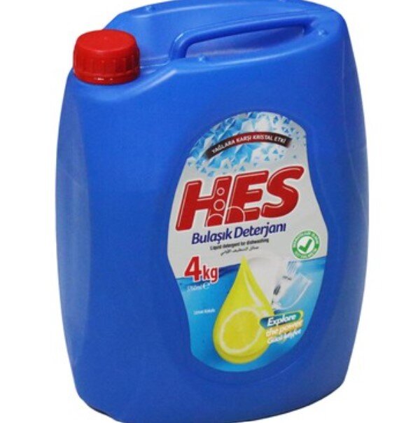 Hes Sıvı Bulaşık Deterjanı Elma 4 Kg