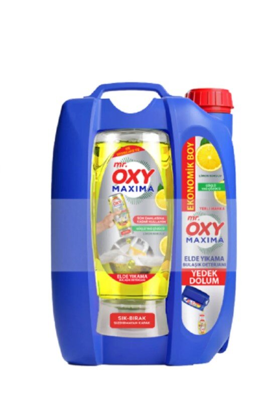 Mr.Oxy Maxıma Bulaşık Deterjanı Limon 3.5L+500 Ml