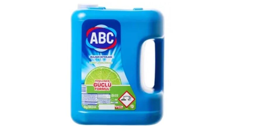 Abc Bulaşık Deterjanı Misket Limonu 3.902Ml