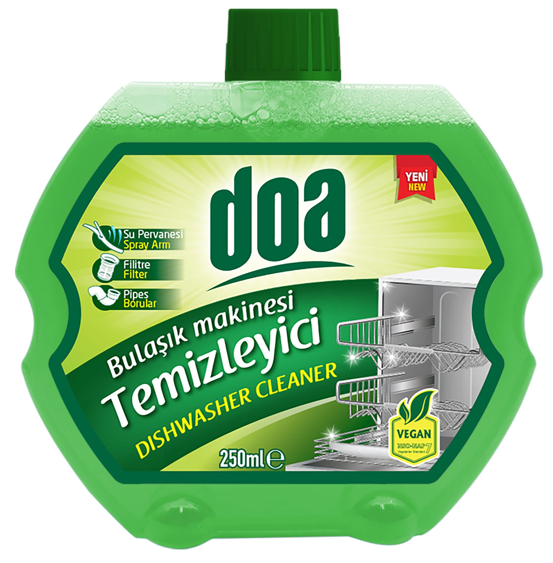 Doa Bulaşık Makinası Temizleyici 250Ml