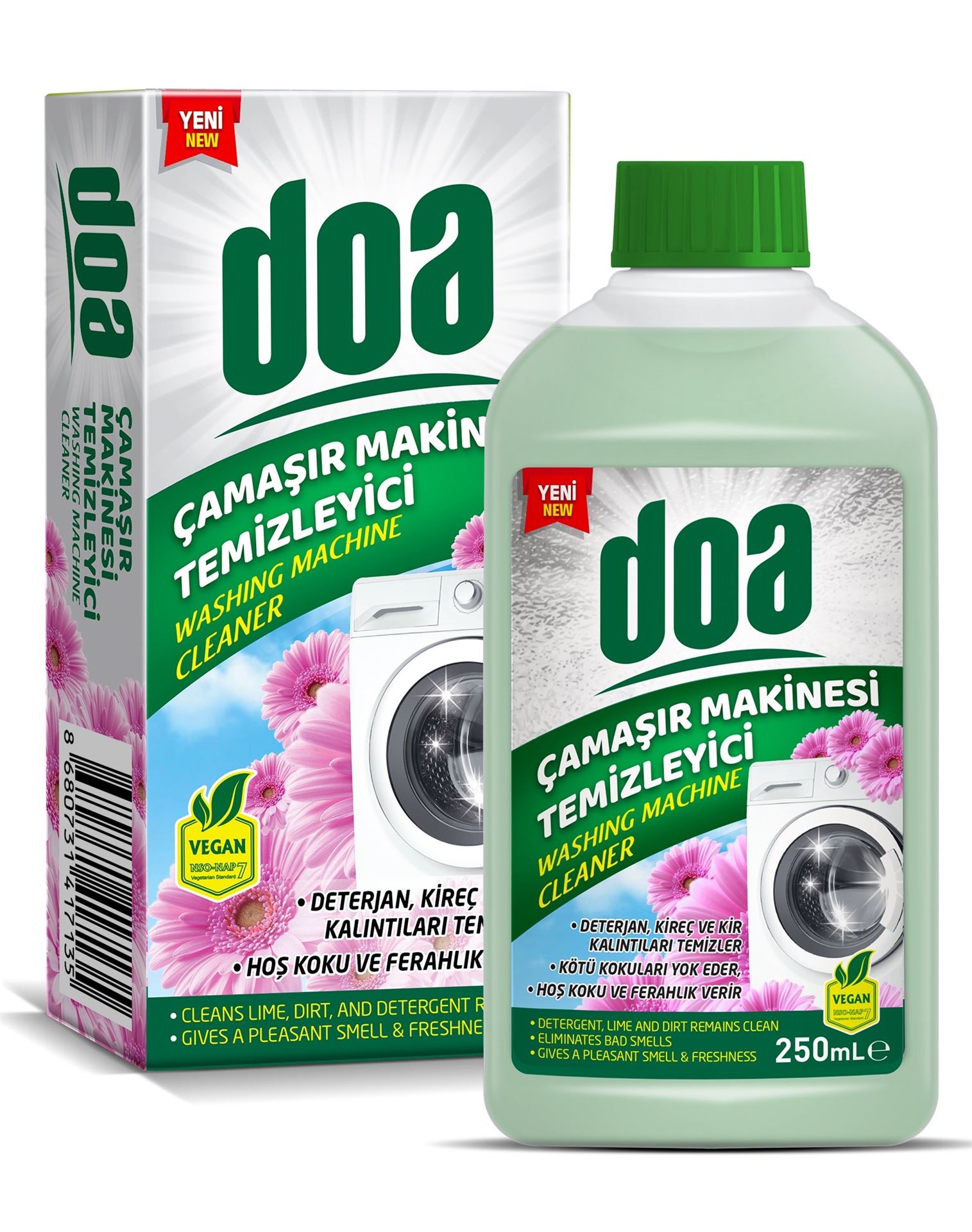 Doa Çamaşır Makinesi Temizleyici 250 Ml