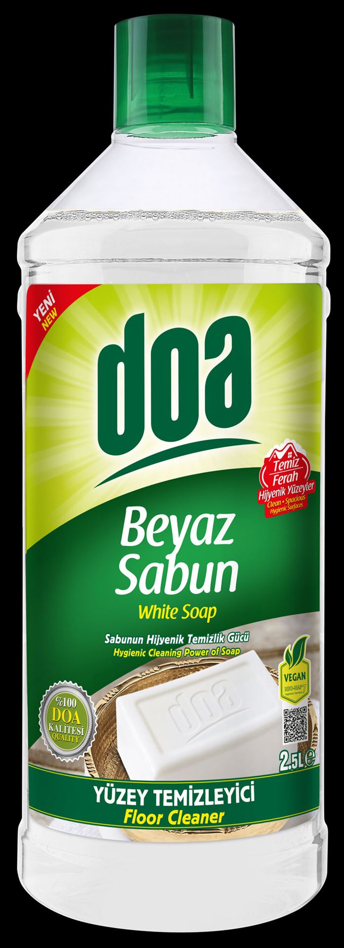 Doa Beyaz Sabun Yüzey Temizleyici 2.5L