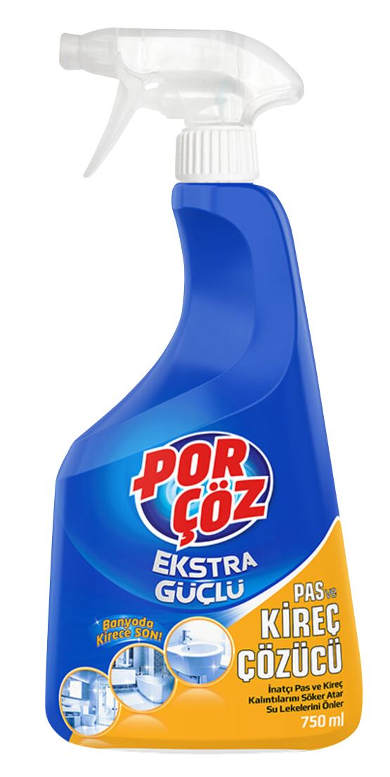 Porçöz Kireç Çözücü Sprey 750 Ml