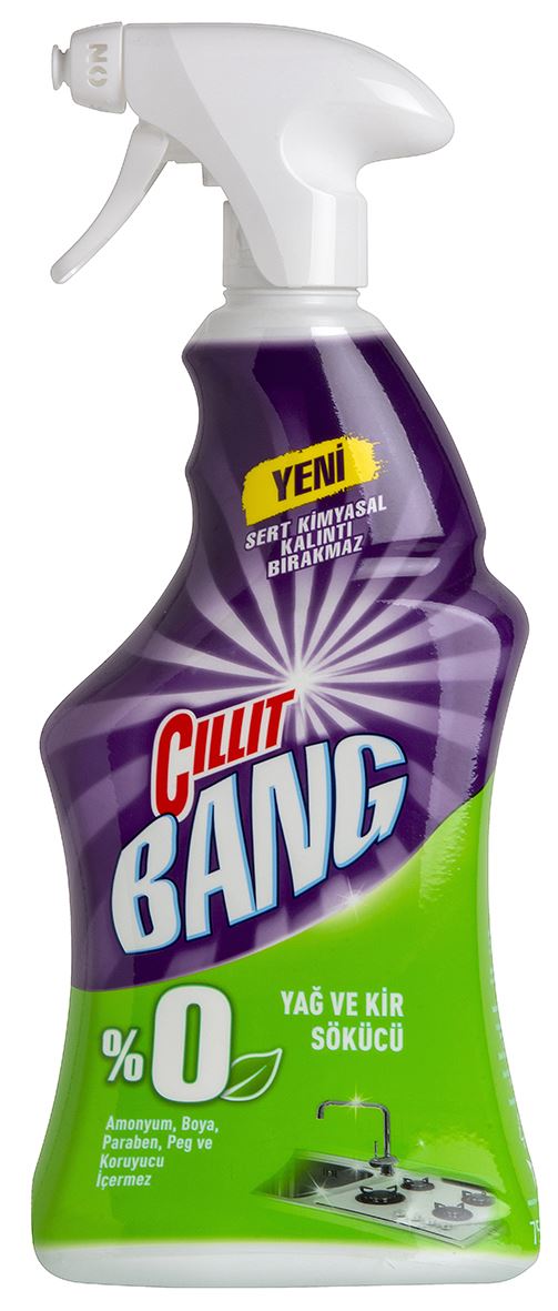 Cillit Bang %0 Yağ Ve Kireç Çözücü Mutf.Spry.750Ml