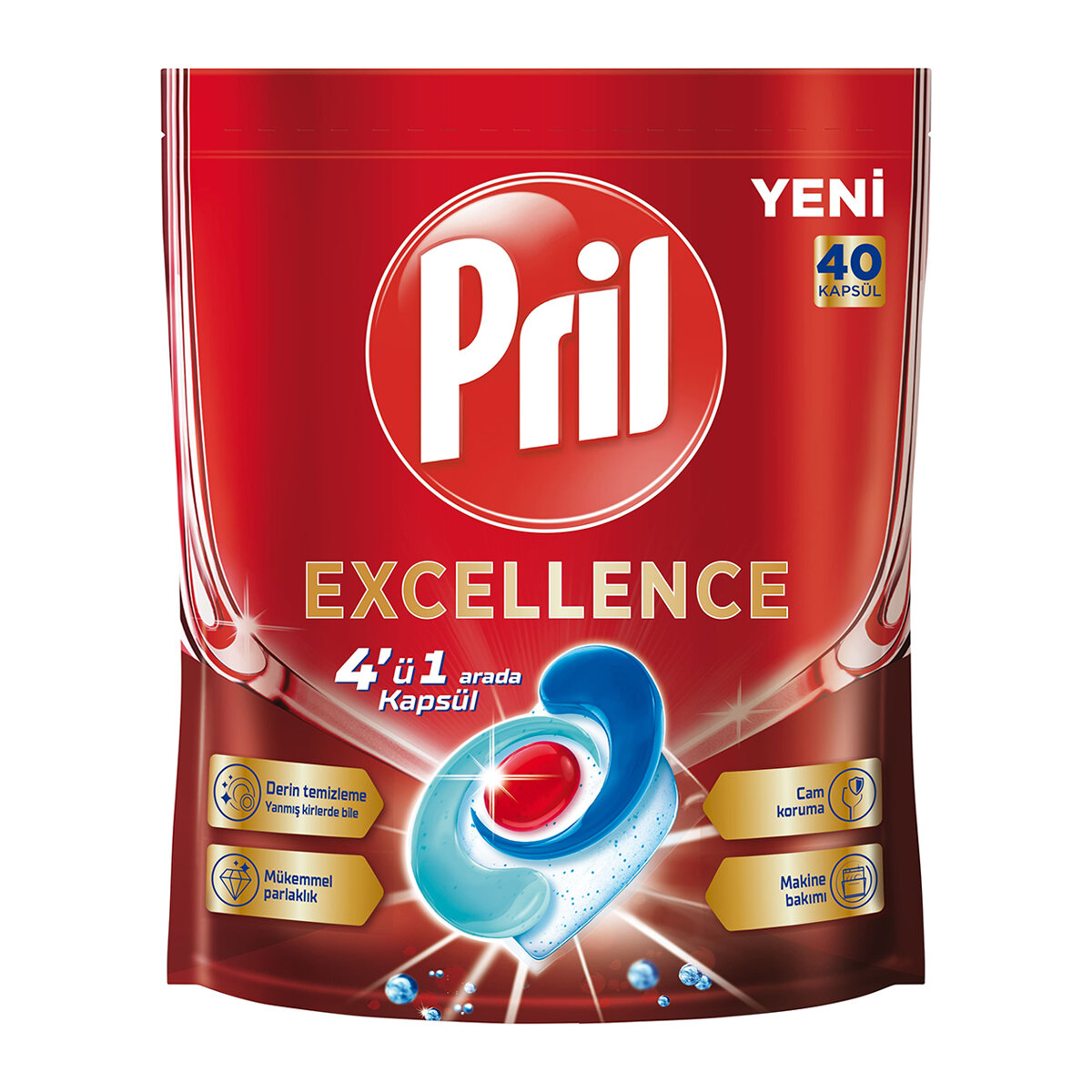 Prıl Excellence Bulaşık Kapsülü 40Lı 724 G