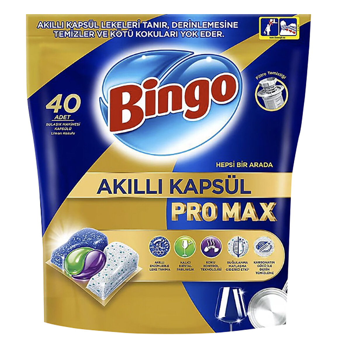 Bingo Akıllı Kapsül Pro Max B.Mak.Tablet 40Lı 548G