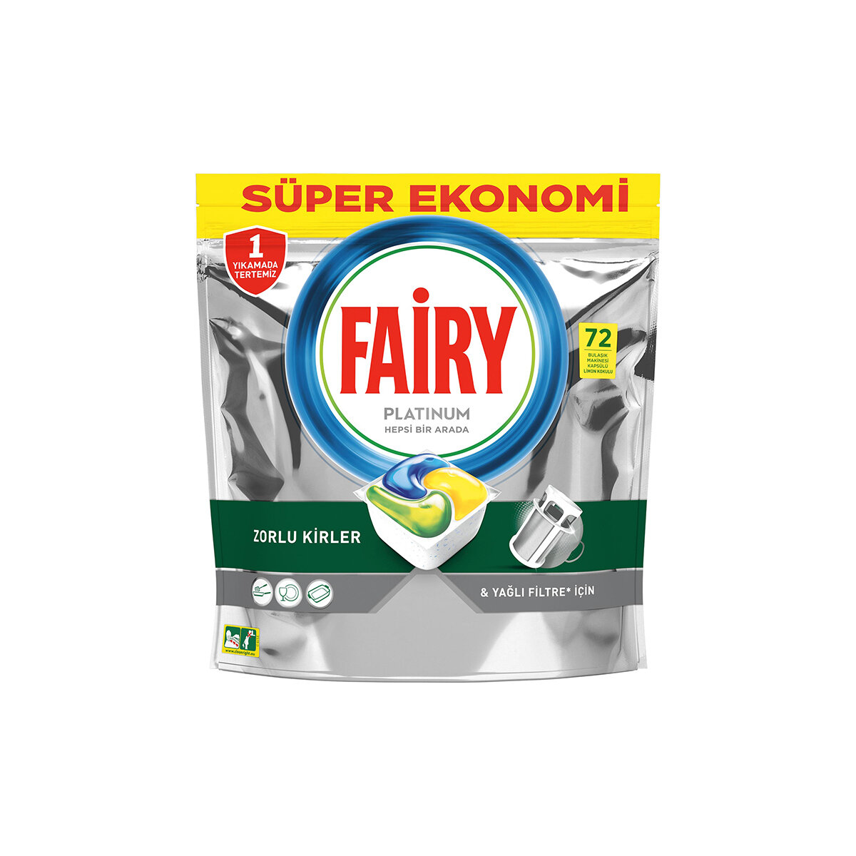 Fairy Platinum Limon Kokulu 72 Li 1.073 G