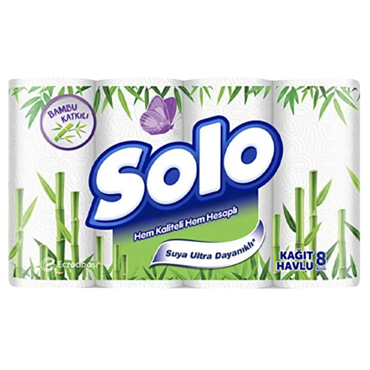 Solo Kağıt Havlu Bambu 8Li