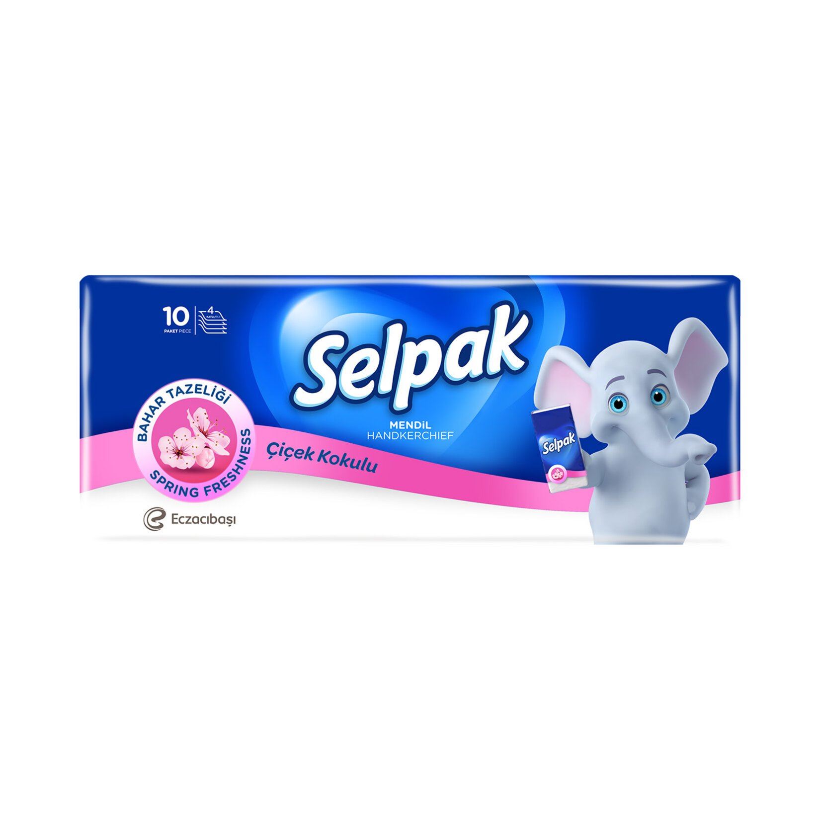 Selpak Çiçek Kokulu Mendil 10'Lu