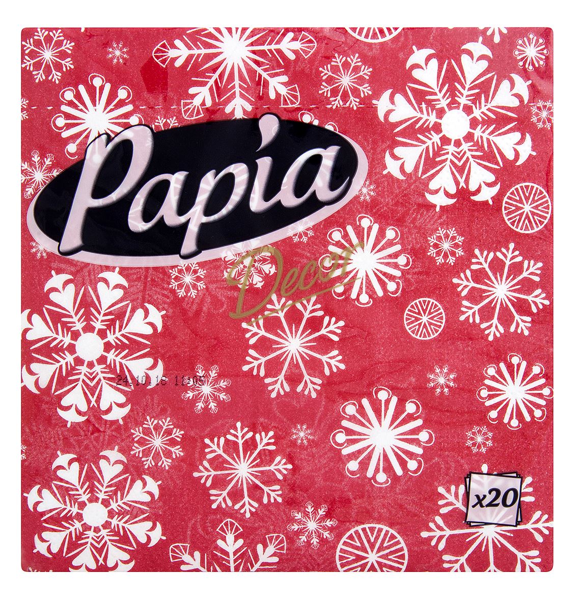 Papia Decor Desenli Peçete 20'Li