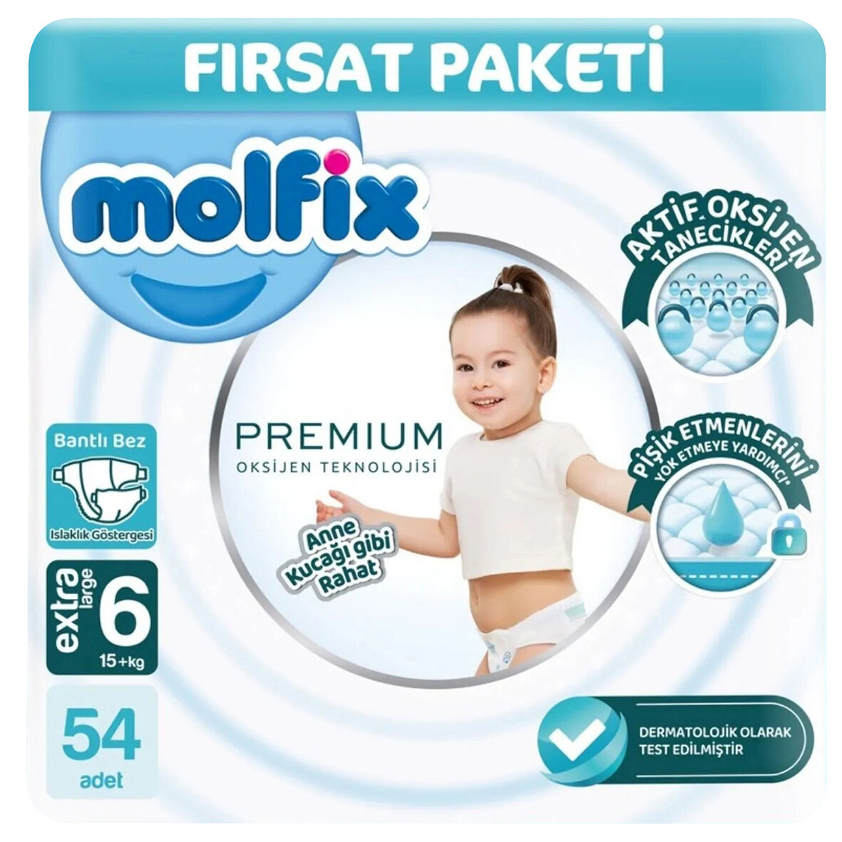 Molfıx Premıum Oksijen Extra Large 54Lü