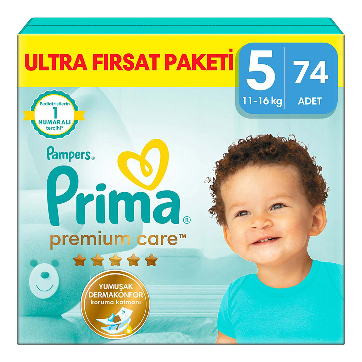 Prıma Prm.Care Fırsat Paketi 5 Beden 11-16Kg 74 Ad