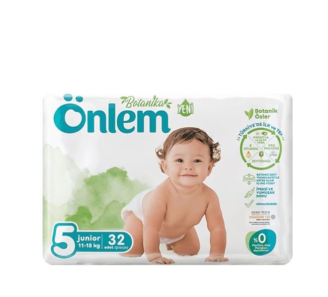 Önlem Botanıca Çocuk Bezi Junıor 5 Numara 32Li