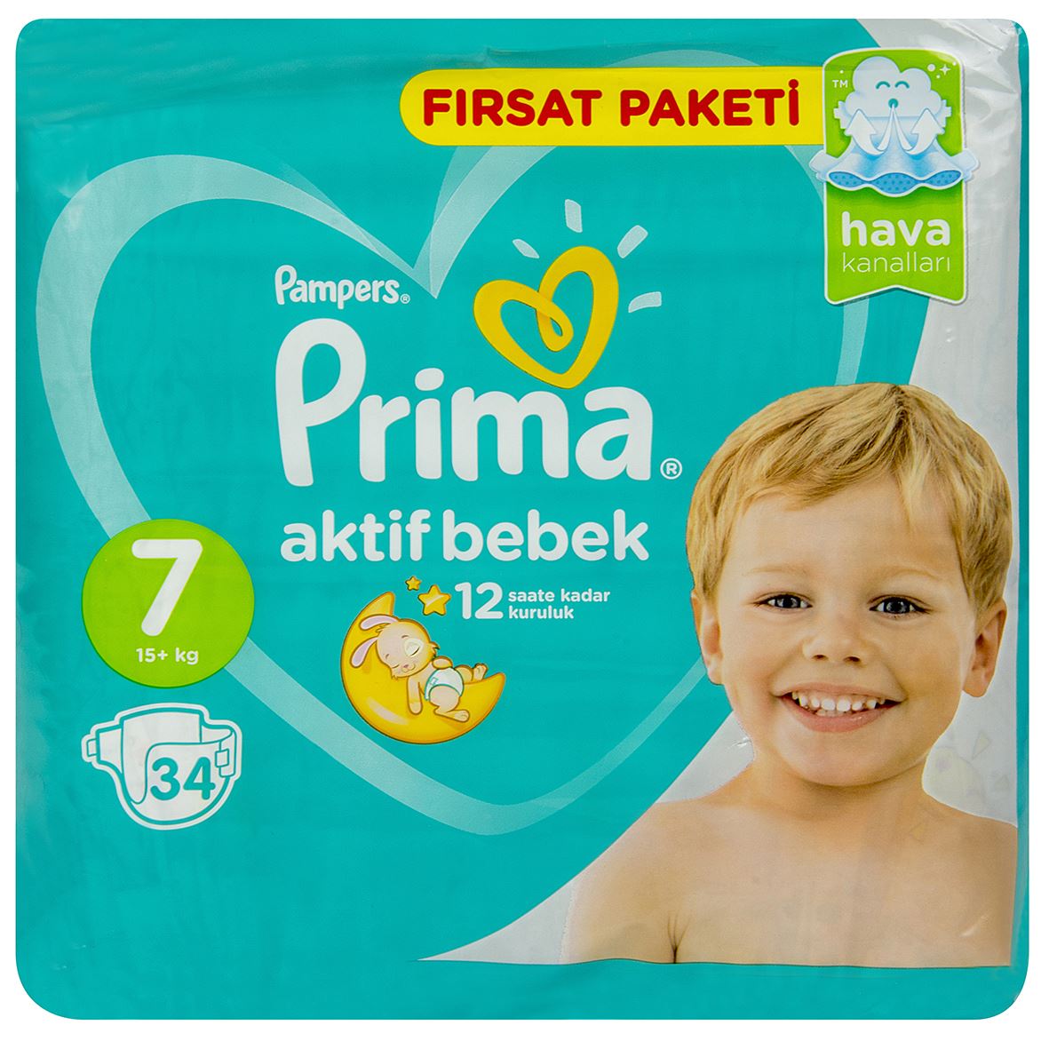 Prıma Ab Ekonomik Paket Beden 15+ Kg 34 Adet