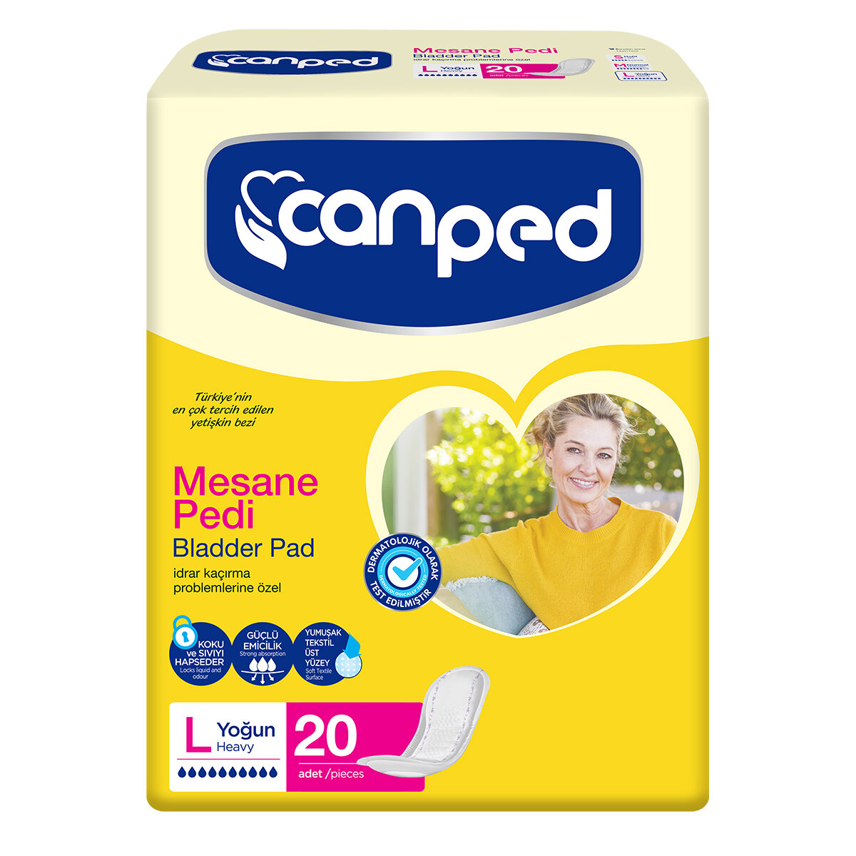 Canped Mesane Pedi Avantaj Paketi Yoğun 20Li