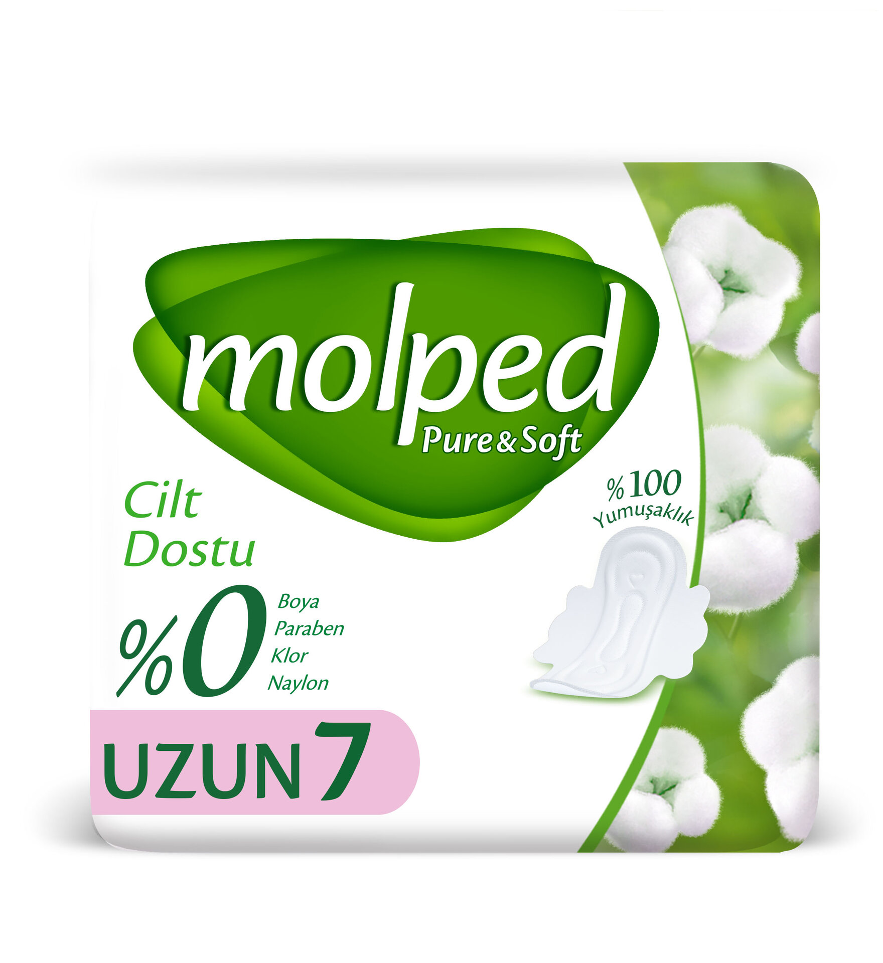 Molped Pure & Soft Tekli Uzun 7Li