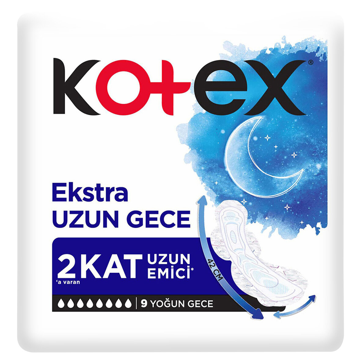 Kotex Extra Uzun Gece 9Lu