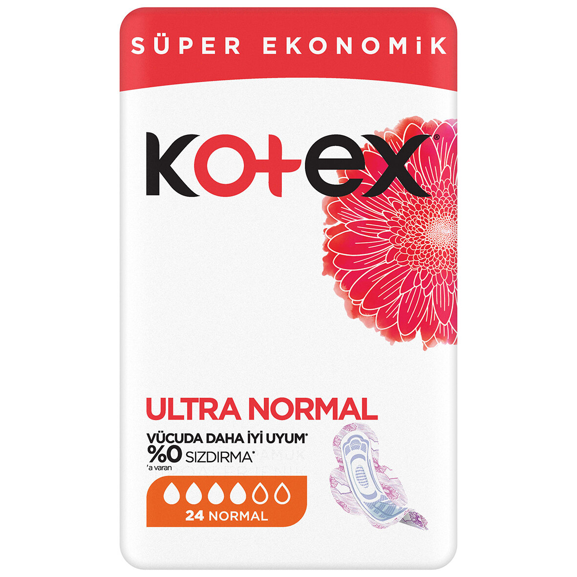 Kotex Ultra Süper Ekonomik Paket Normal 24Lü