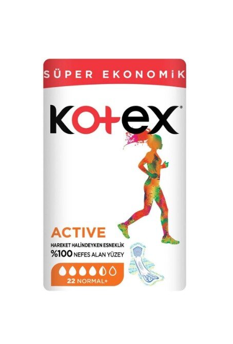 Kotex Ultra Actıve Süper Ekonomik Pkt.Normal 22Li