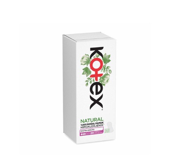 Kotex Natural Normal Günlük Ped 28Li