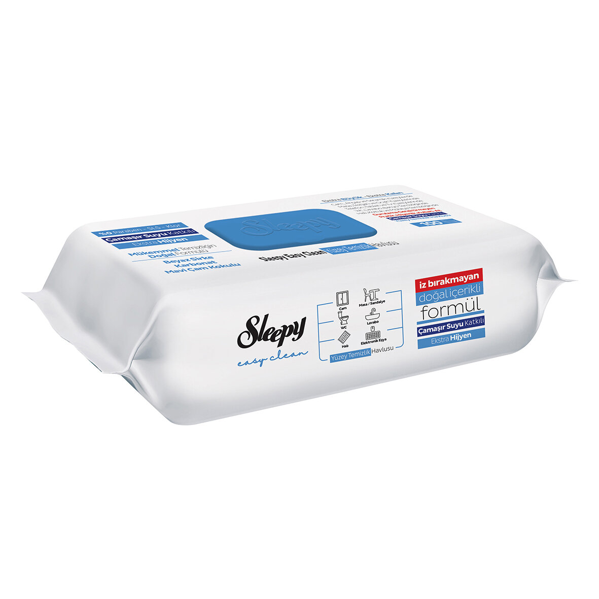 Sleepy Yüzey Temizlik Havlusu Çamaşır Sulu 100Lü