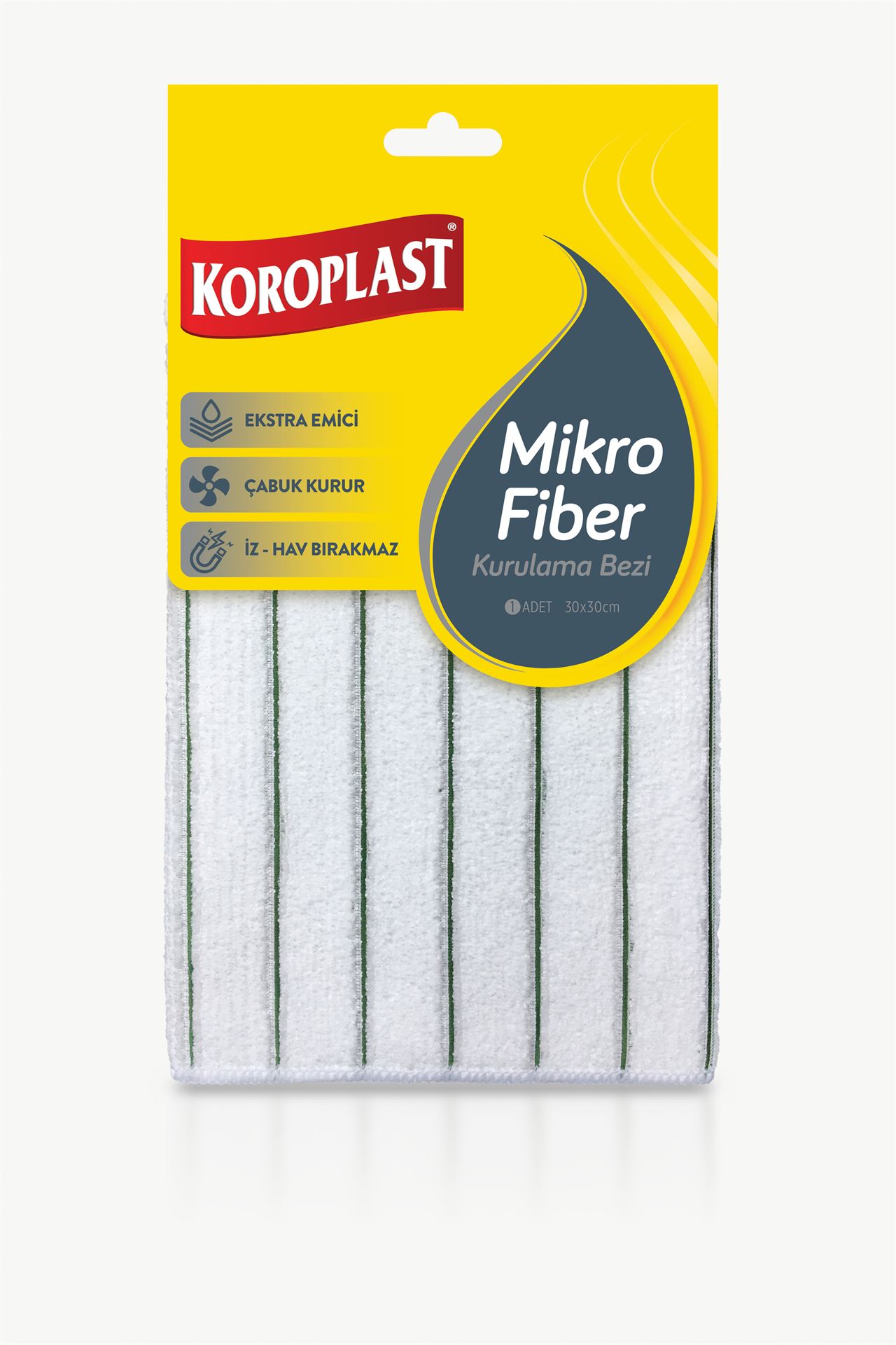 Koroplast Mikrofiber Kurulama Bezi 30X30cm