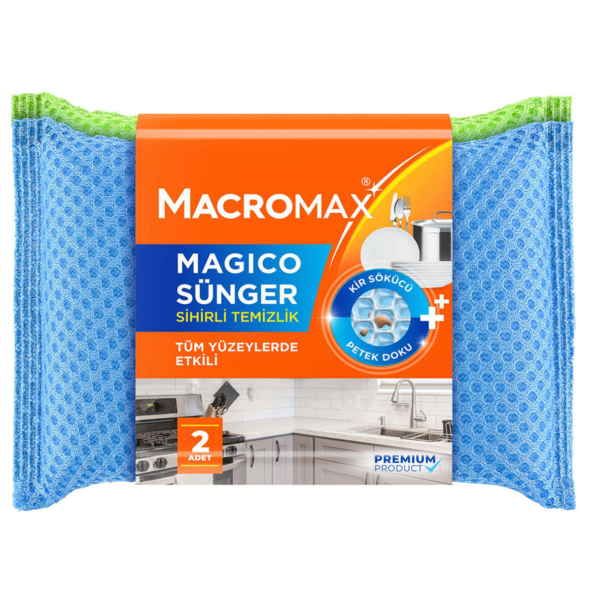 Macromax Magıco Sünger 2Li