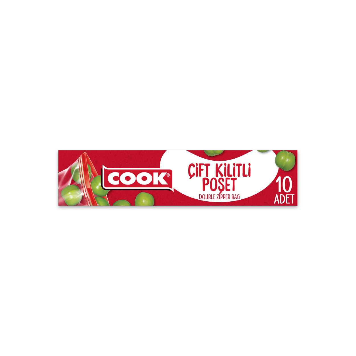 Cook Kılıtlı Buzdolabı Poşetı 10 Ade