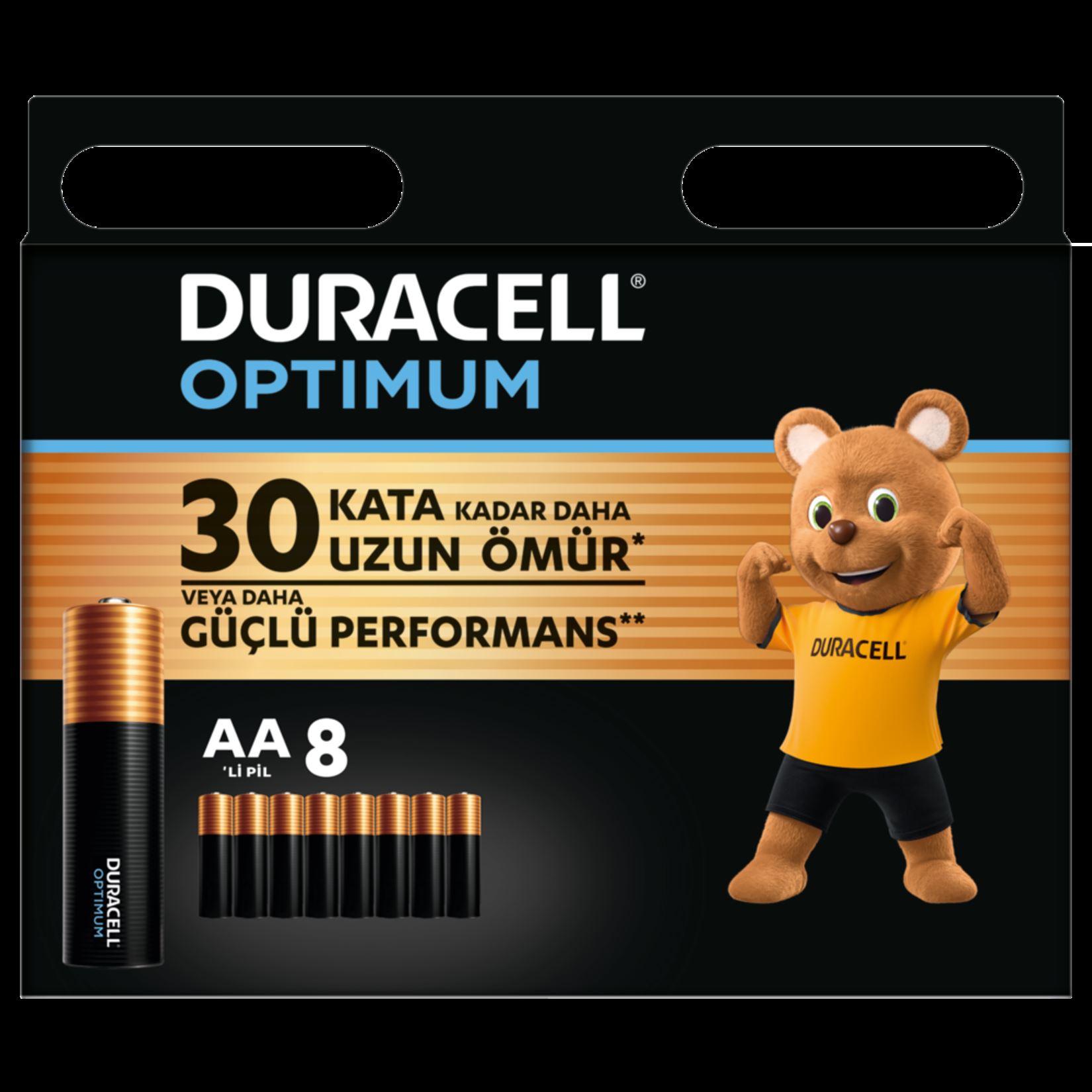 Duracell Optimum 8Li Aa Kalem Pil
