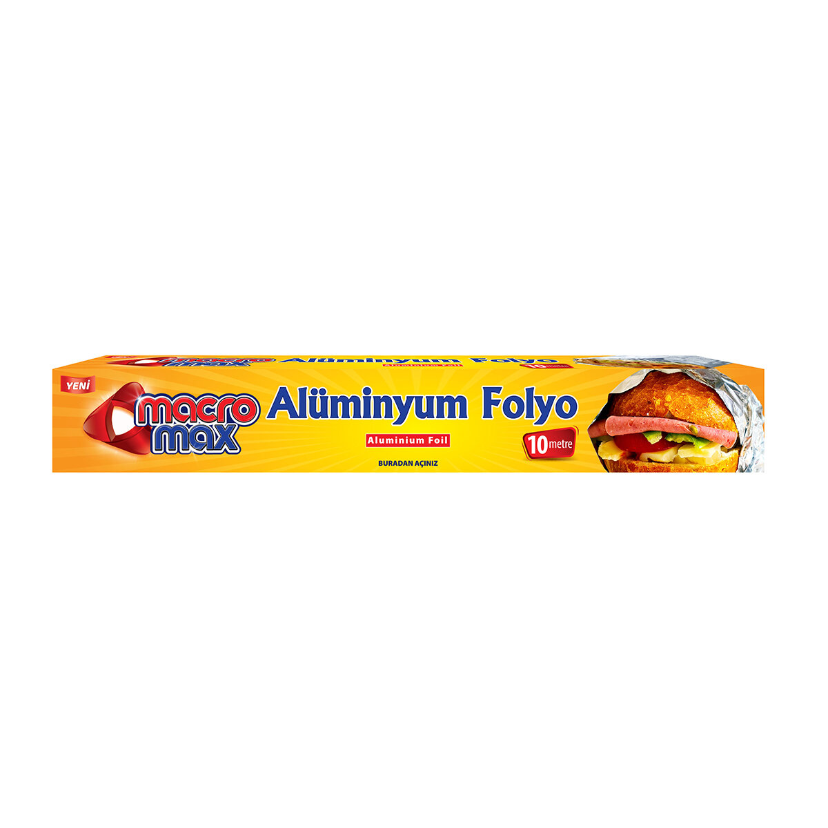 Macromax Alüminyum Folyo 10 Mt